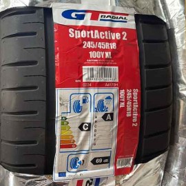 لاستیک جی تی رادیال 245/45/R18 مدل Sport Active2- یک عدد