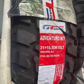 لاستیک جی تی رادیال 31/10.5/R15 مدل ADVENTURO M/T- یک عدد