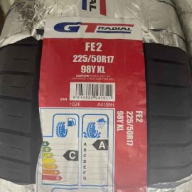 لاستیک جی تی رادیال 225/50/R17 مدل FE2 -یک عدد