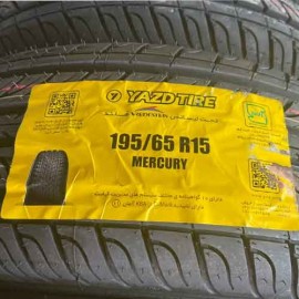 لاستیک یزد تایر 195/65/R15 مدل MERCURY- یک عدد